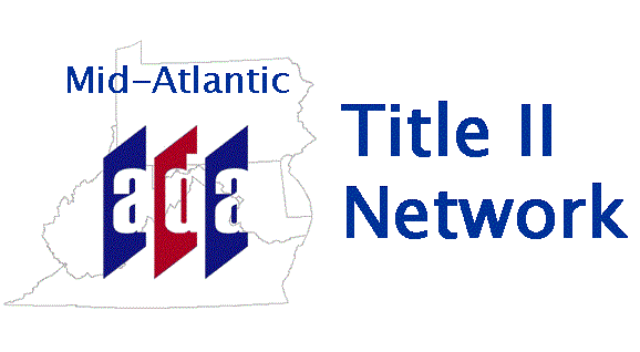 Mid-Atlantic ADA Title II Network